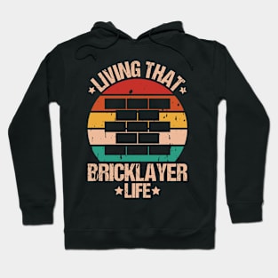 Bricklayer Mason Brickmason Blockmason Brickwork Hoodie